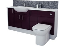 1700mm Aubergine Gloss